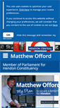 Mobile Screenshot of matthewofford.co.uk